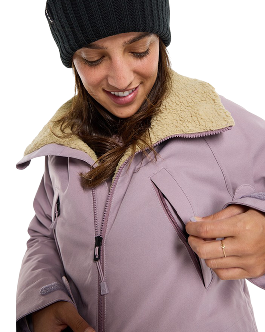 Burton Womens Prowess Jacket - Elderberry - 2023 Snow Jackets - Trojan Wake Ski Snow