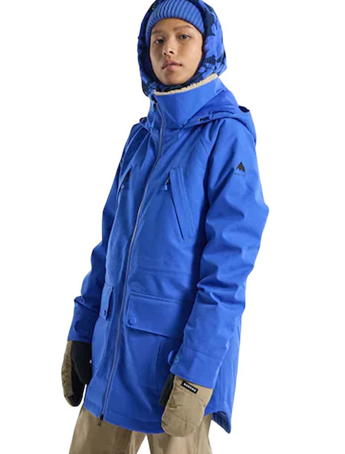 Burton Womens Prowess Jacket - Amparo Blue - 2023 Snow Jackets - Trojan Wake Ski Snow