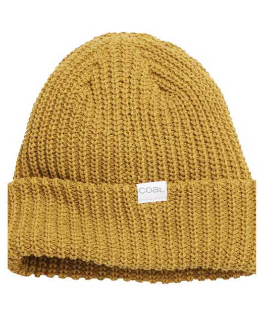 Coal The Eddie Beanie - Mustard - 2023 Beanies - Trojan Wake Ski Snow