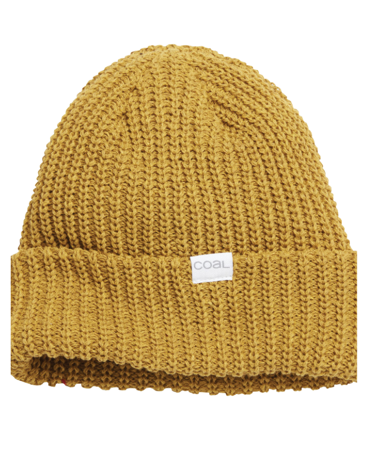 Coal The Eddie Beanie - Mustard - 2023 Beanies - Trojan Wake Ski Snow