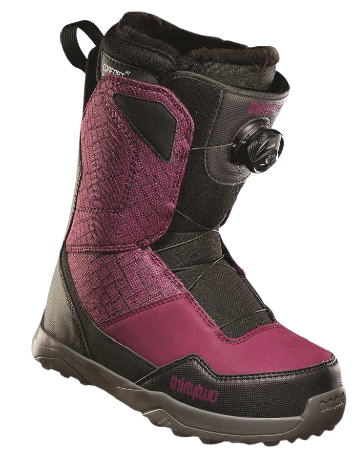 Thirtytwo Shifty Boa Womens Snowboard Boots - Black/Purple - 2023 Snowboard Boots - Trojan Wake Ski Snow