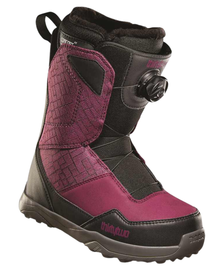 ThirtyTwo Shifty BOA Women's Snowboard Boots - Black / Purple - 2023 Women's Snowboard Boots - SnowSkiersWarehouse