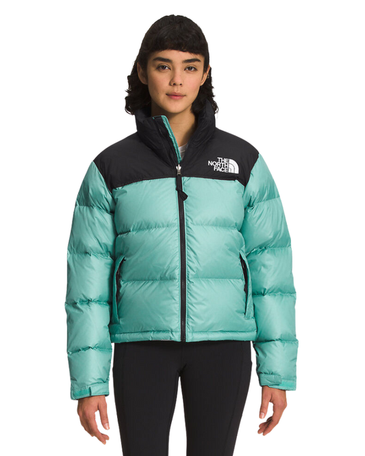 The North Face Women's 1996 Retro Nuptse Jacket - Wasabi Jackets - Trojan Wake Ski Snow