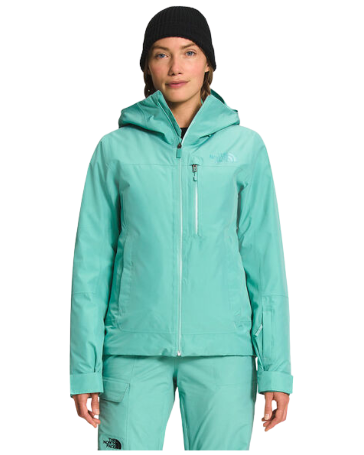 The North Face Womens Descendit Jacket - Wasabi - 2023 Women's Snow Jackets - SnowSkiersWarehouse