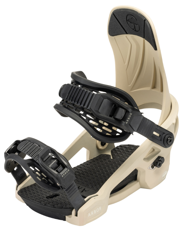 Arbor Acacia Womens Snowboard Binding - Sand - 2023 Snowboard Bindings - Trojan Wake Ski Snow