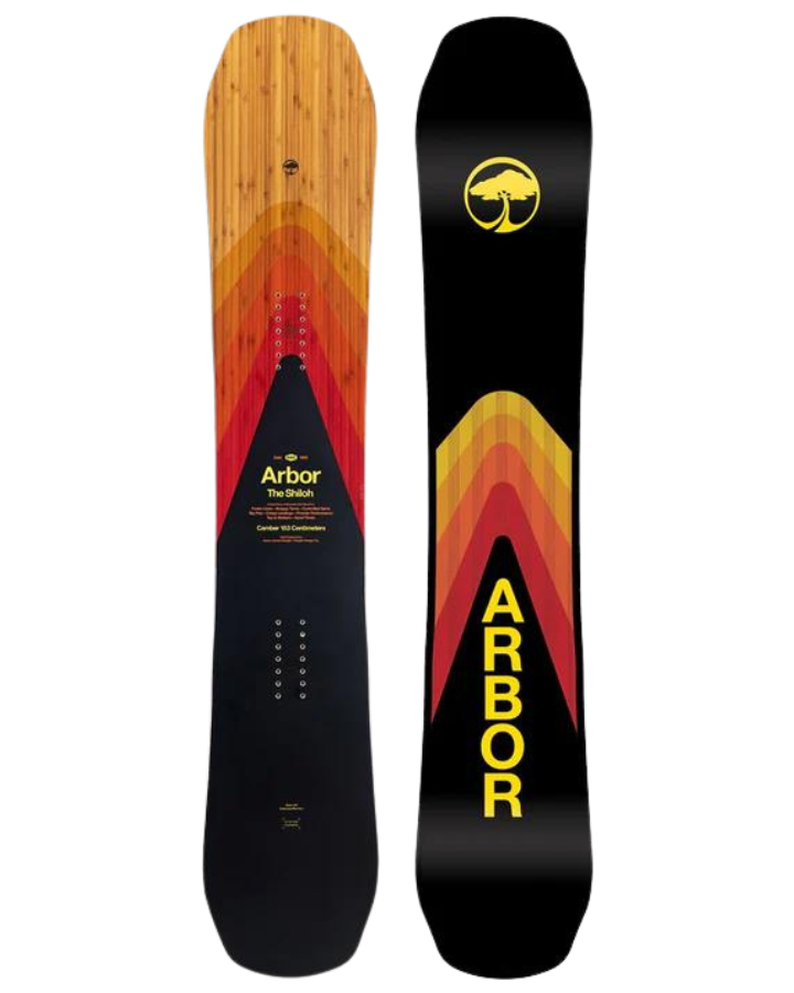 Arbor Shiloh Camber Snowboard - 2024 Snowboards - Trojan Wake Ski Snow