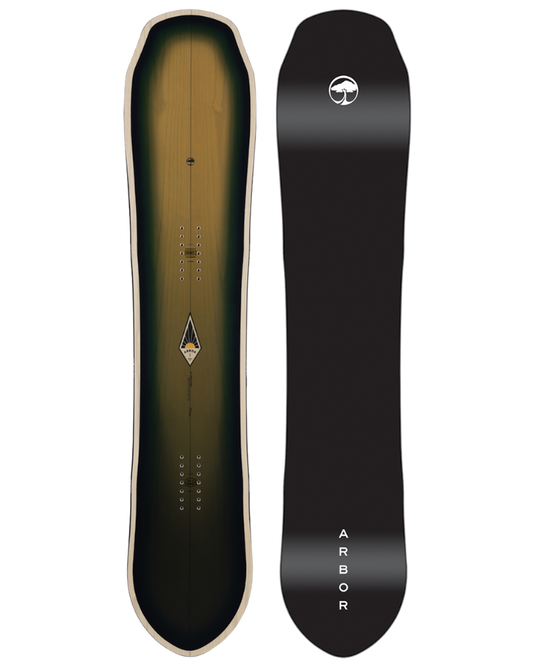 Arbor Single Camber Snowboard - 2024 Men's Snowboards - Trojan Wake Ski Snow