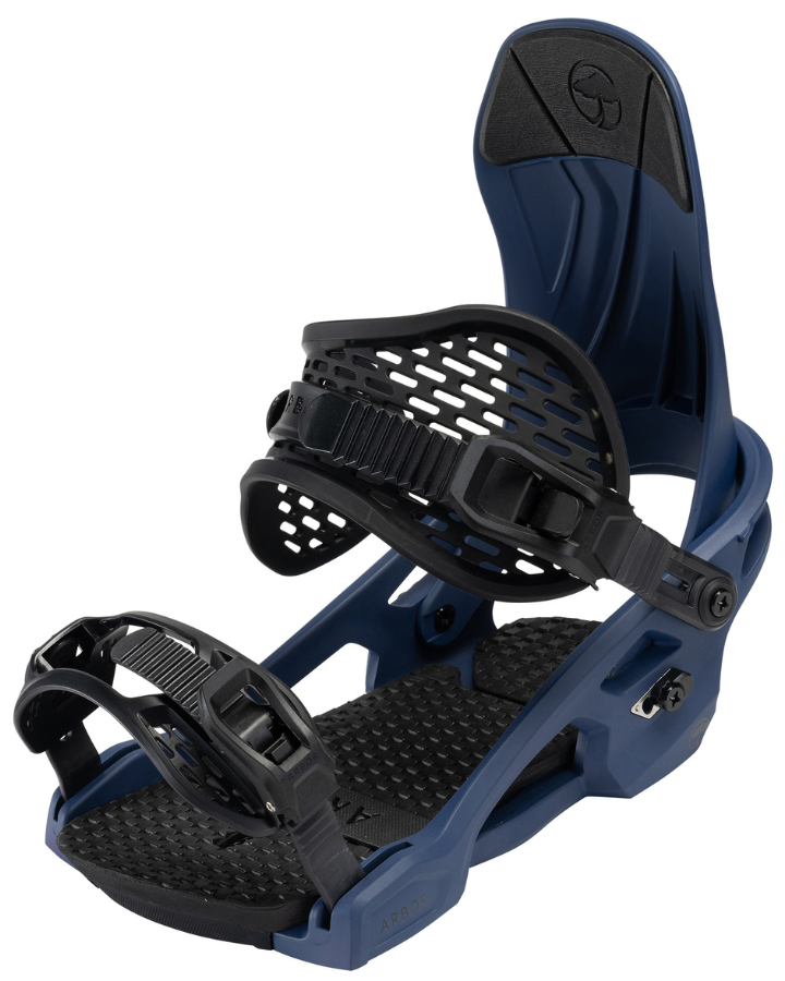 Arbor Spruce Snowboard Binding - Midnight Blue - 2023 Snowboard Bindings - Trojan Wake Ski Snow