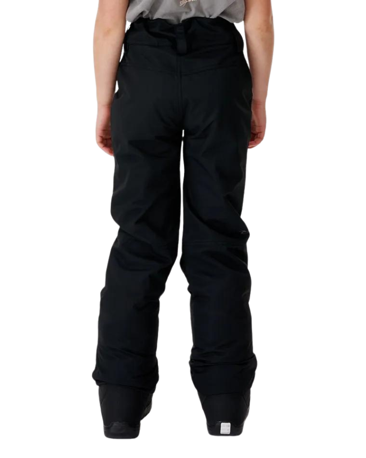 Rip Curl Olly Snow Pants Kids 10K  - Jet Black - 2023 Snow Pants - Trojan Wake Ski Snow