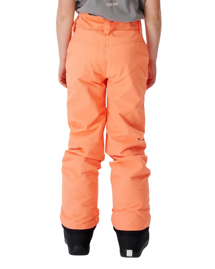 Rip Curl Olly Snow Pants Kids 10K  - Salmon  - 2023 Snow Pants - Trojan Wake Ski Snow