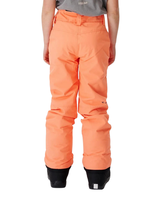 Rip Curl Olly Snow Pants Kids 10K  - Salmon  - 2023 Snow Pants - Trojan Wake Ski Snow