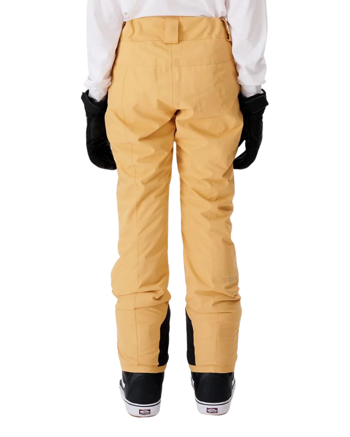 Rip Curl Rider High Waist Pant Women's 10K/10K - Sand - 2023 Snow Pants - Trojan Wake Ski Snow