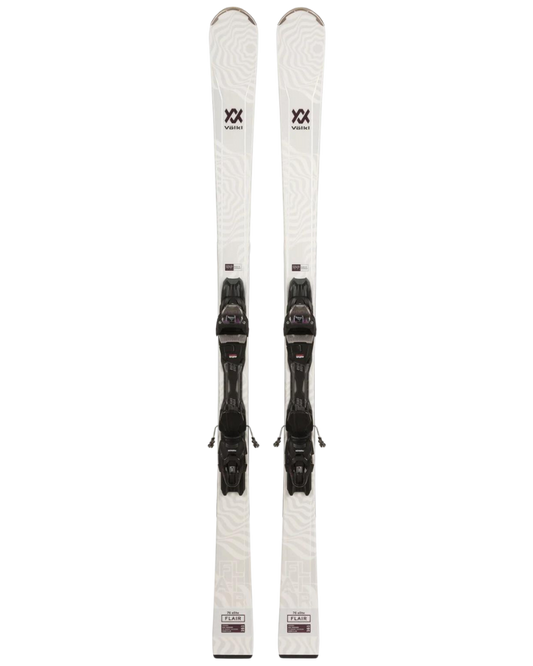 Volkl Flair 76 Elite Womens Skis + Marker VMotion 10 GW Bindings - 2024 Women's Snow Skis - SnowSkiersWarehouse