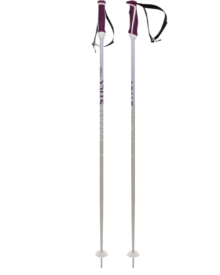 Volkl Phantastick W Ski Poles - Silver - 2023 Ski Poles - Trojan Wake Ski Snow