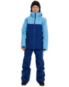 Elude Tommy Kids Jacket - Azure - 2023 Snow Jackets - Trojan Wake Ski Snow