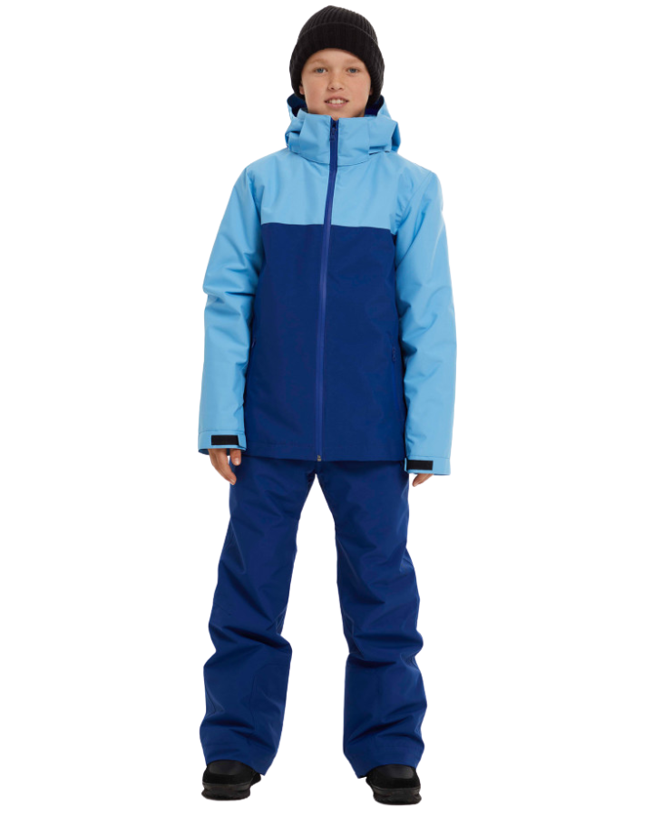 Elude Tommy Kids Jacket - Azure - 2023 Snow Jackets - Trojan Wake Ski Snow