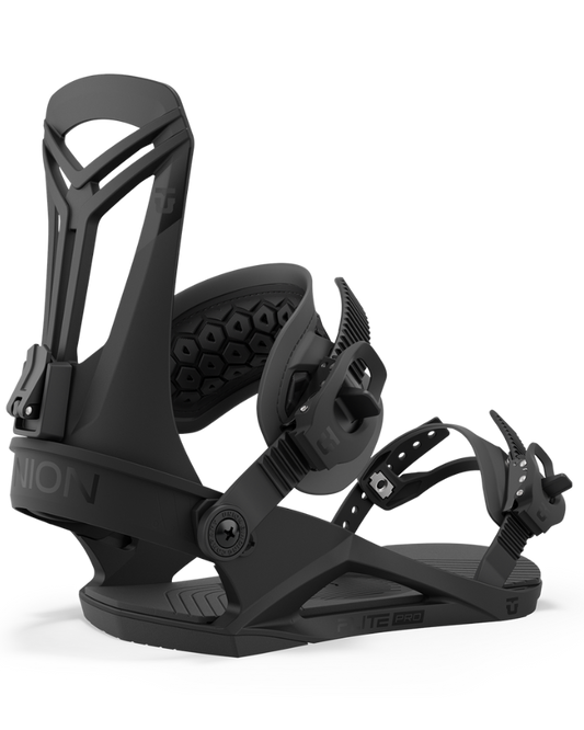 Union Flite Pro Snowboard Binding - Black - 2024 Men's Snowboard Bindings - Trojan Wake Ski Snow