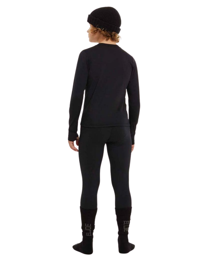 Elude Boys Crew Neck Top - True Black - 2023 Thermals - Trojan Wake Ski Snow