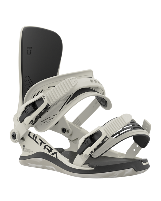 Union Ultra Womens Snowboard Binding - Bone White - 2024 Women's Snowboard Bindings - Trojan Wake Ski Snow