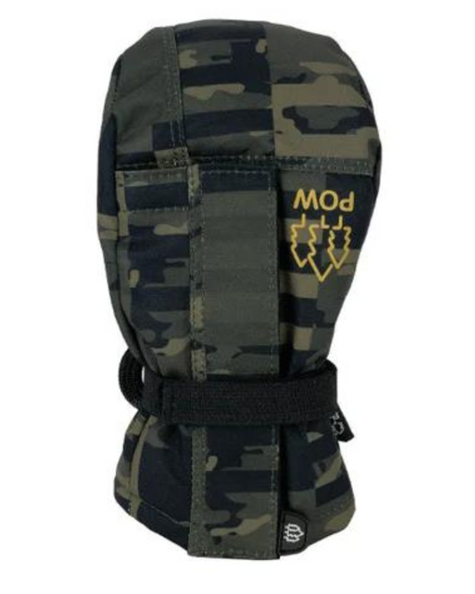POW Whippersnapper Kids' Mini Mittens - Camo - 2023 Kids' Snow Mittens - Trojan Wake Ski Snow