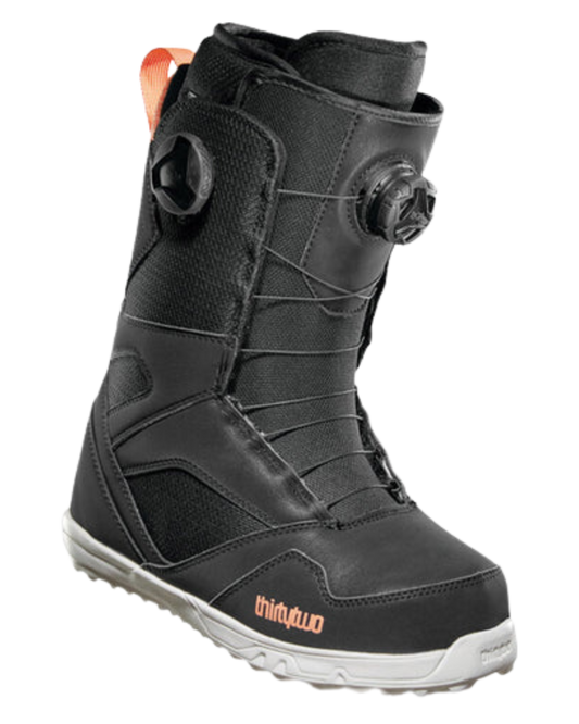 ThirtyTwo Stw Double Boa Women's Snowboard Boots - Black 2022 Women's Snowboard Boots - Trojan Wake Ski Snow