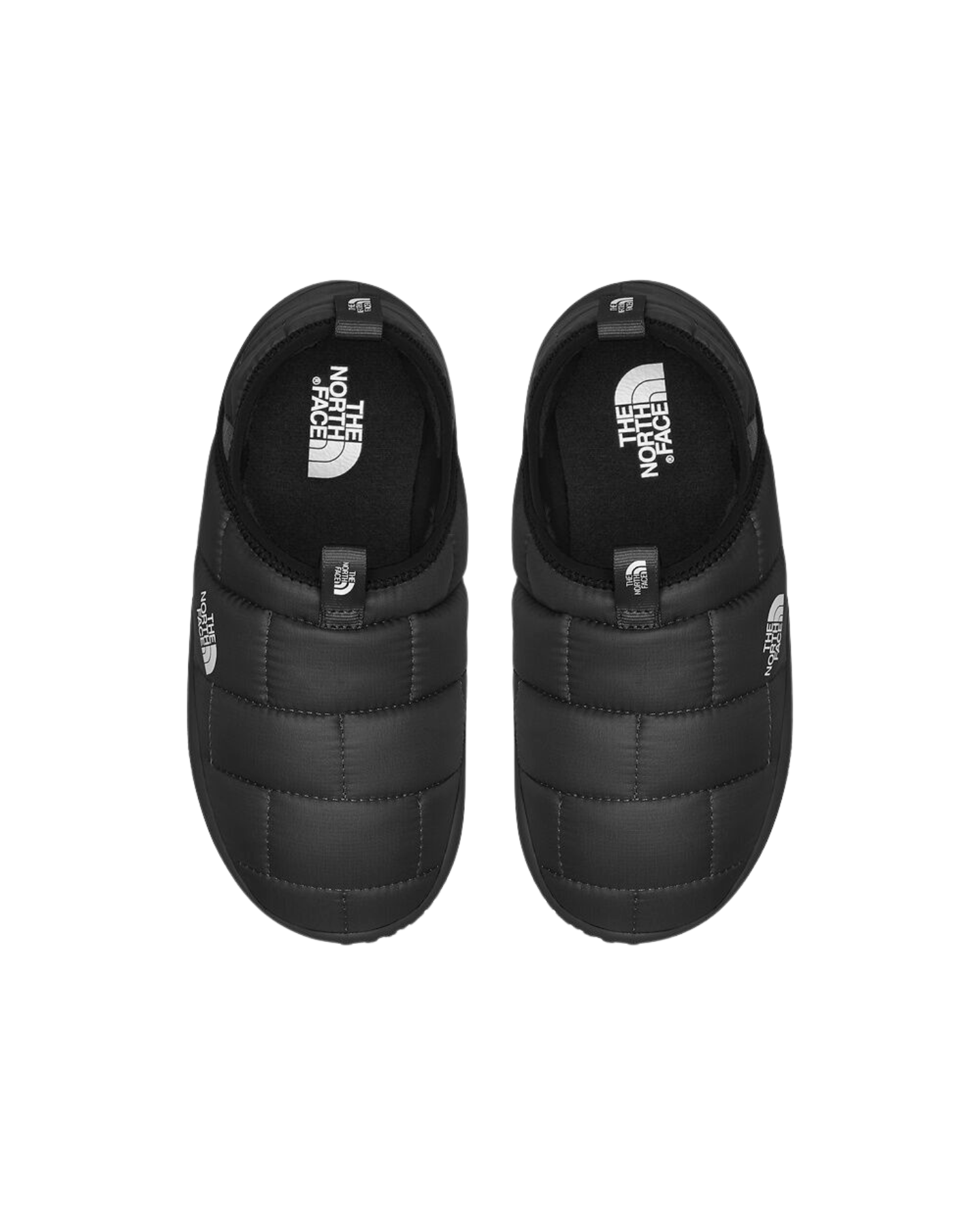 The North Face Kids' Thermoball Traction Mule II - TNF Black/TNF White Kids' Apres Boots - Trojan Wake Ski Snow