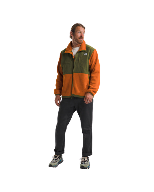 The North Face Men's Ripstop Denali Jacket - Desert Rust/Forrest Men's Hoodies - Trojan Wake Ski Snow