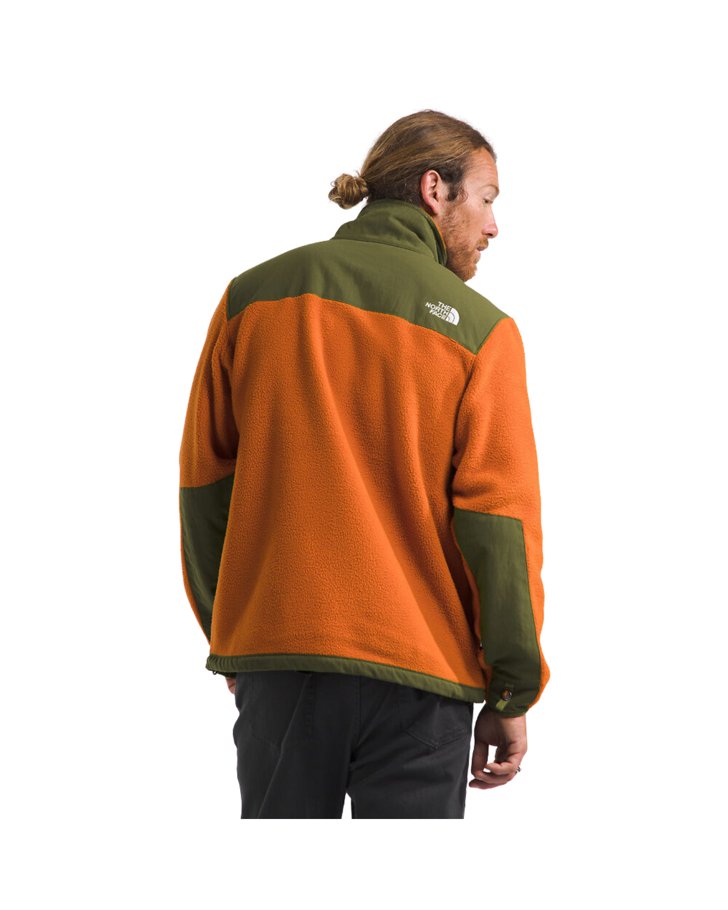 The North Face Men's Ripstop Denali Jacket - Desert Rust/Forrest Men's Hoodies - Trojan Wake Ski Snow