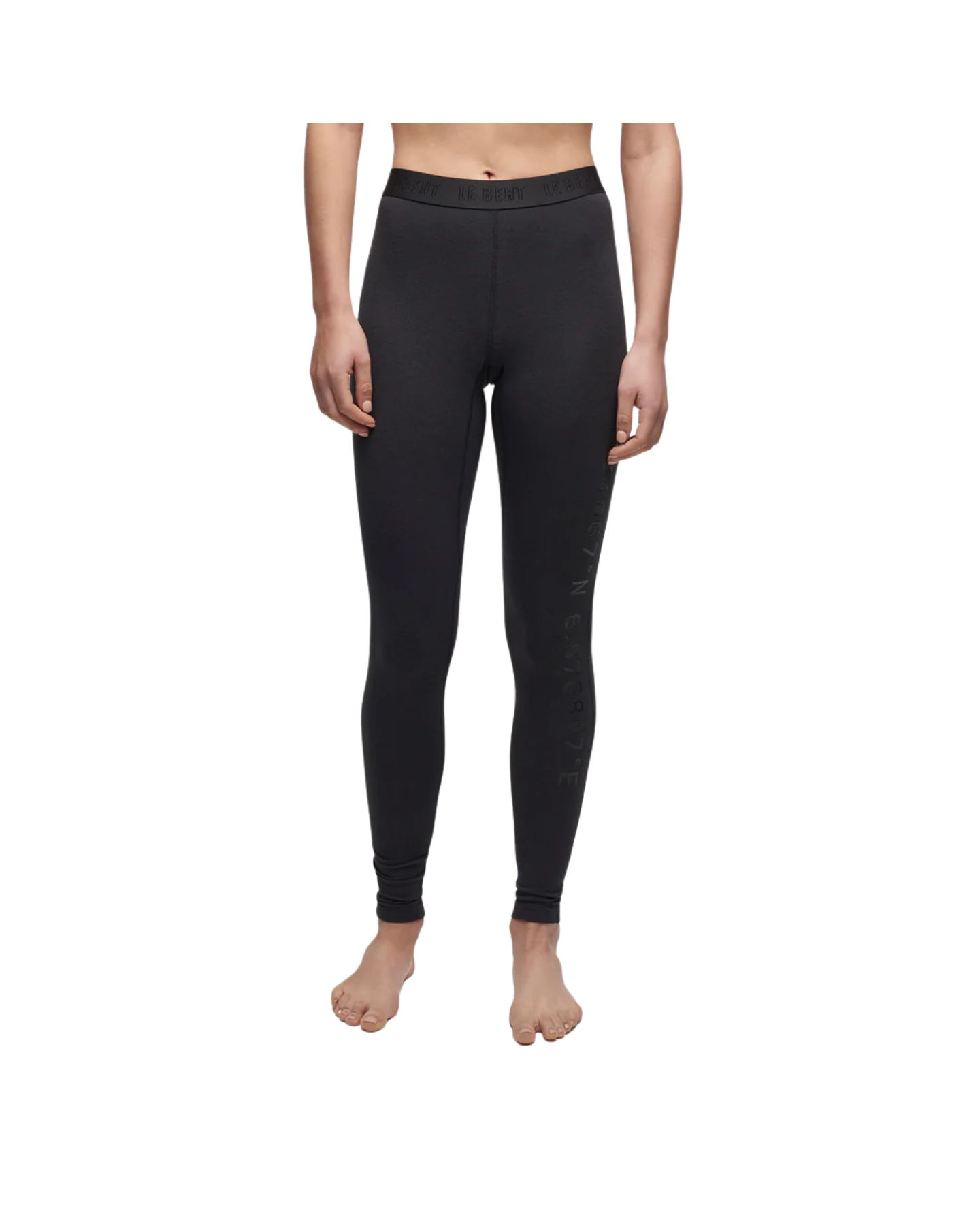 Le Bent Women's Core Midweight Bottom- 2025 - Black Women's Thermal Bottoms - Trojan Wake Ski Snow