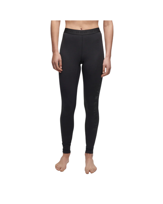 Le Bent Women's Core Midweight Bottom- 2025 - Black Women's Thermal Bottoms - Trojan Wake Ski Snow
