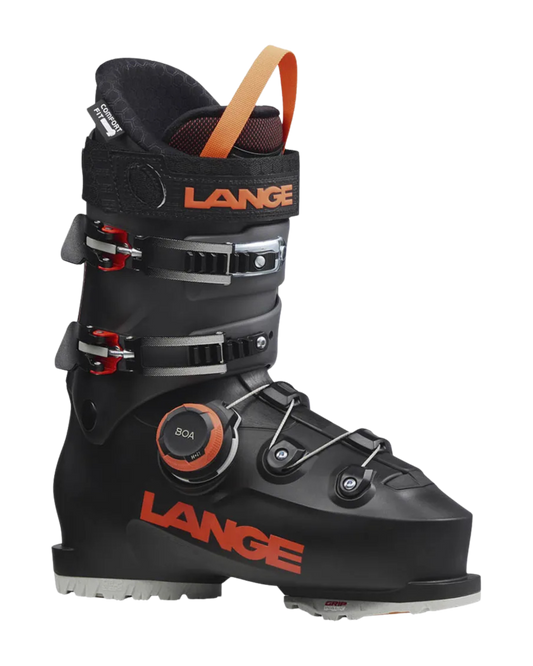 Lange Men's Concept 11 GW BOA® Snow Ski Boots - Black/Red Men's Snow Ski Boots - Trojan Wake Ski Snow