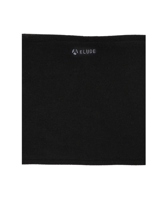 Elude Men's Double Layer Neck Warmer - True Black