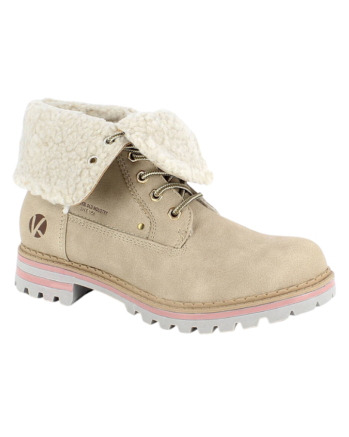 Kimberfeel Sweeney Boot - Beige - 2023 Apres Boots - Trojan Wake Ski Snow