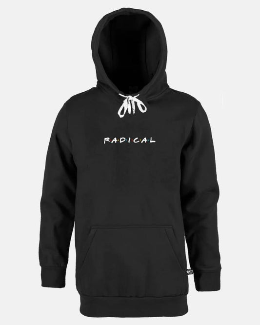 Radical Pals Hoodie - Black Unisex Hoodies - Trojan Wake Ski Snow