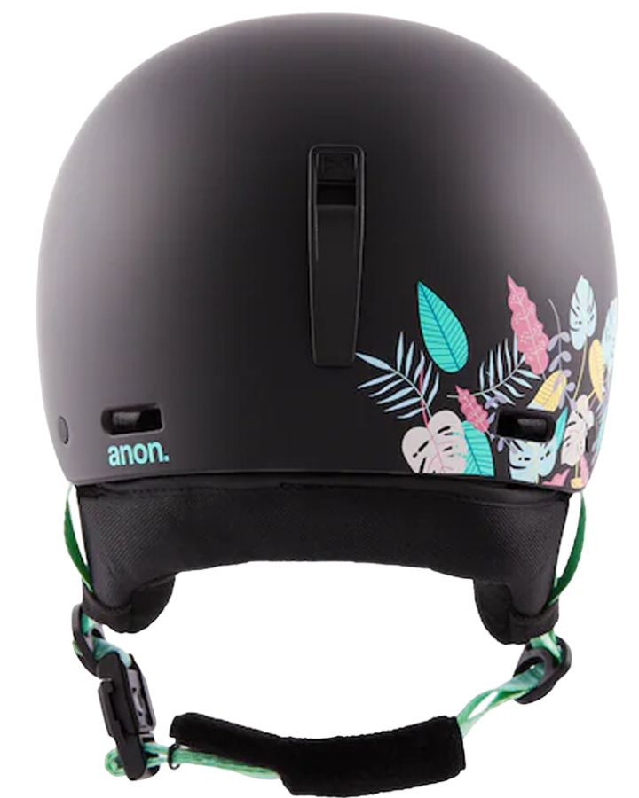 Anon Kids' Rime 3 Snow Helmet - Black Snow Helmets - Trojan Wake Ski Snow