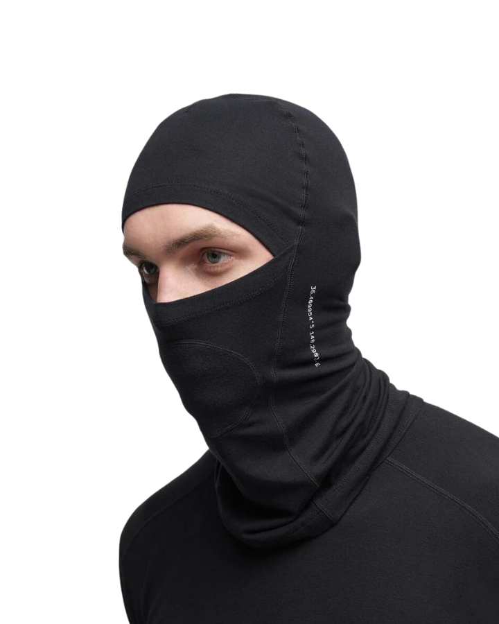 Le Bent Core Midweight Mesh Balaclava Tech 260  - Black Neck Warmers & Face Masks - Trojan Wake Ski Snow