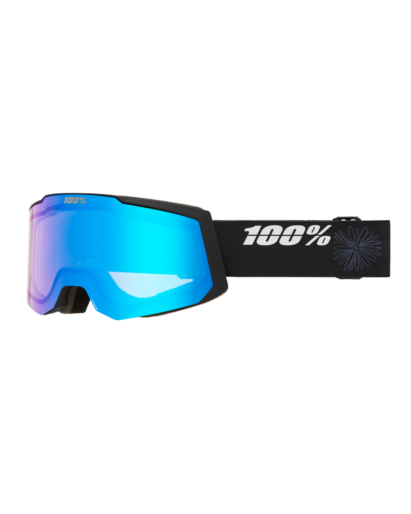 100% Snowcraft S Goggle Zoi - Hiper Smoke W/ Lavender Mirror - 2024 Snow Goggles - Trojan Wake Ski Snow