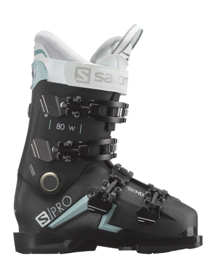 Salomon S/Pro 80 W CS GW - Black - 2023 Snow Ski Boots - Trojan Wake Ski Snow