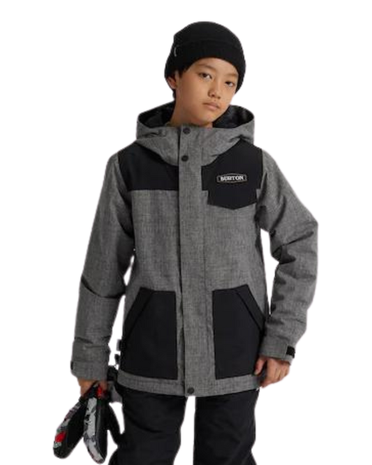 Burton Boys Dugout 2L Jacket - Bog Heather Snow Jackets - Trojan Wake Ski Snow