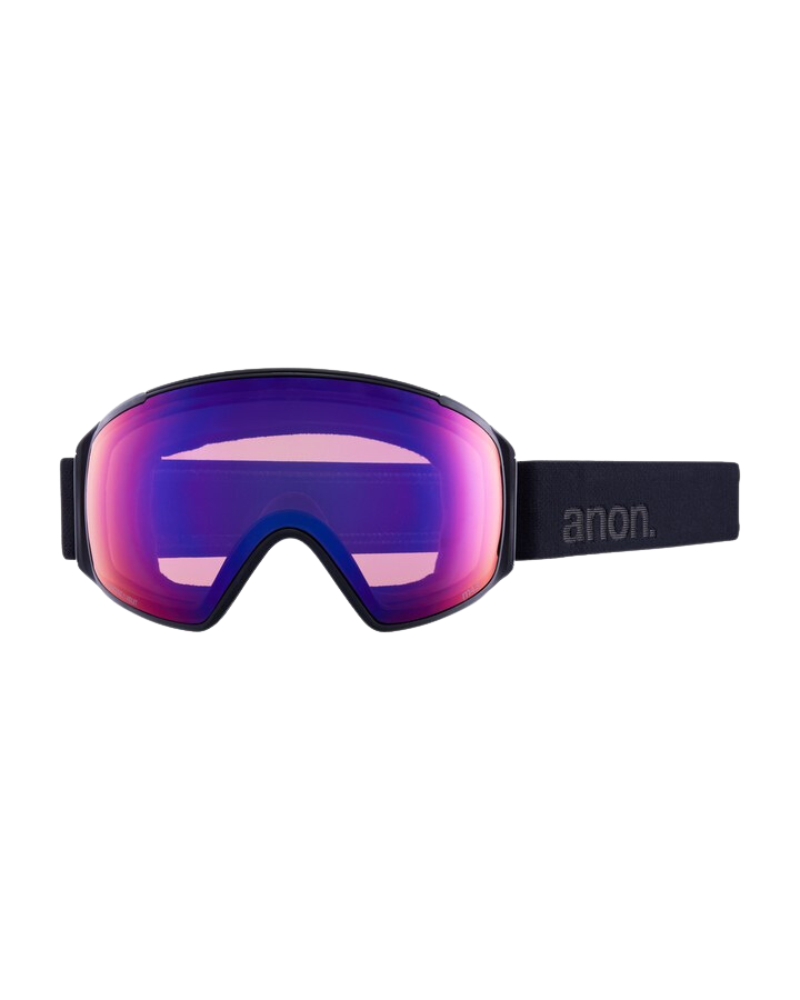 Anon M4S Toric Snow Goggles + Bonus Lens + Mfi® Face Mask - Smoke/Perceive Sunny Onyx Lens Snow Goggles - Trojan Wake Ski Snow