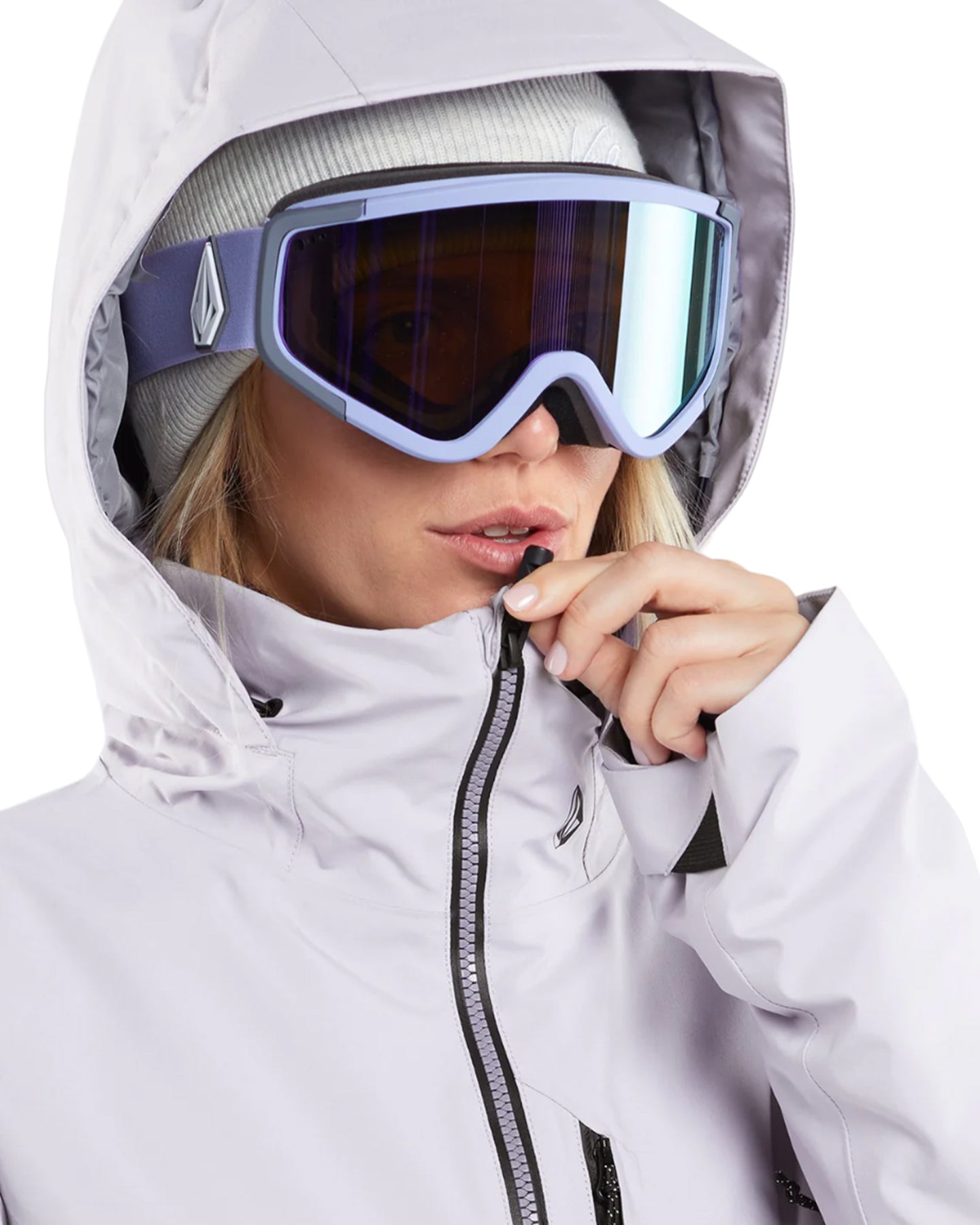 Volcom 3D Stretch Gore Jacket - Lilac Ash Women's Snow Jackets - SnowSkiersWarehouse