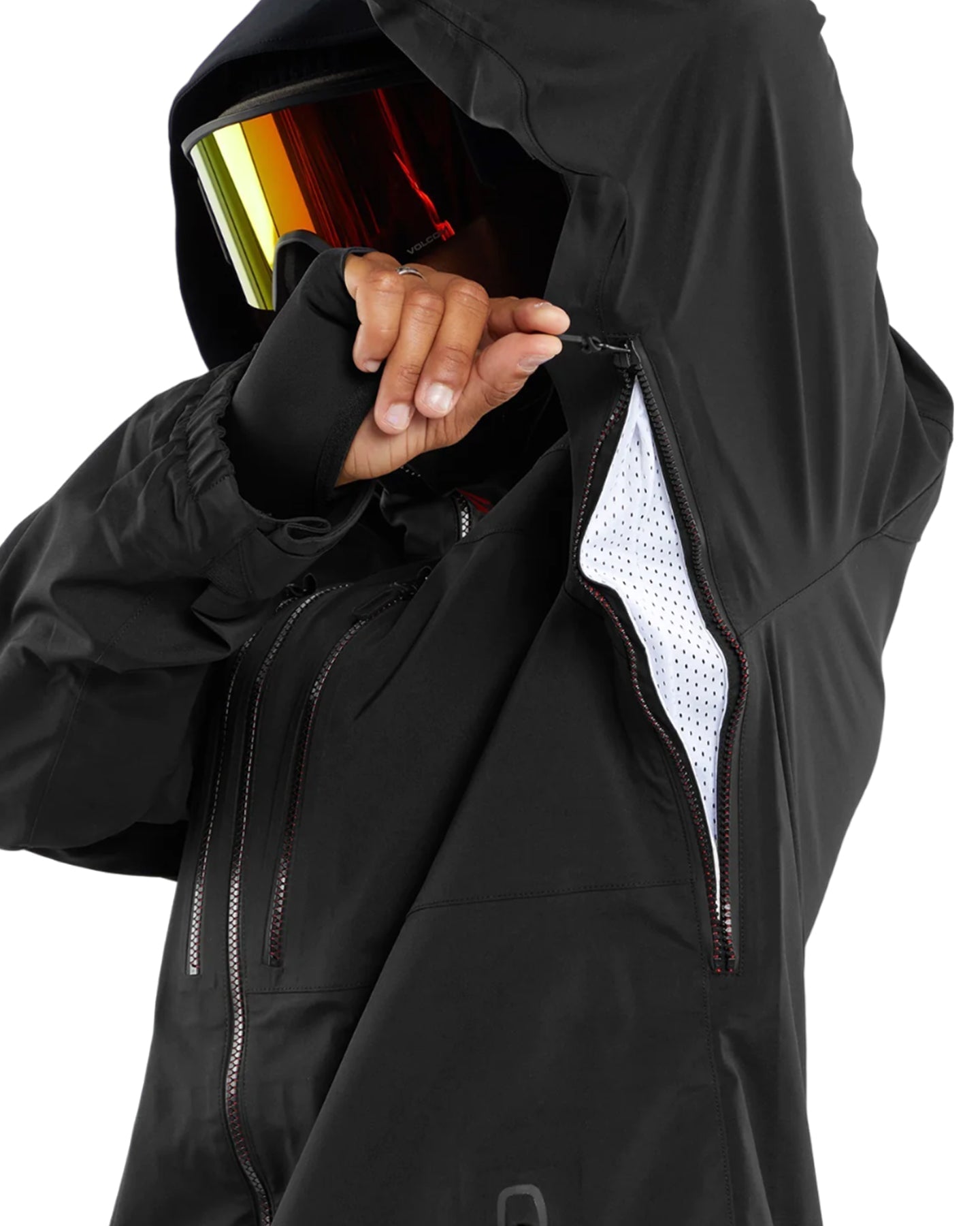 Volcom Guch Stretch Gore Jacket - Black  Shop Coats & Jackets at Trojan  Wake Ski Snow & Snow Skiers Warehouse
