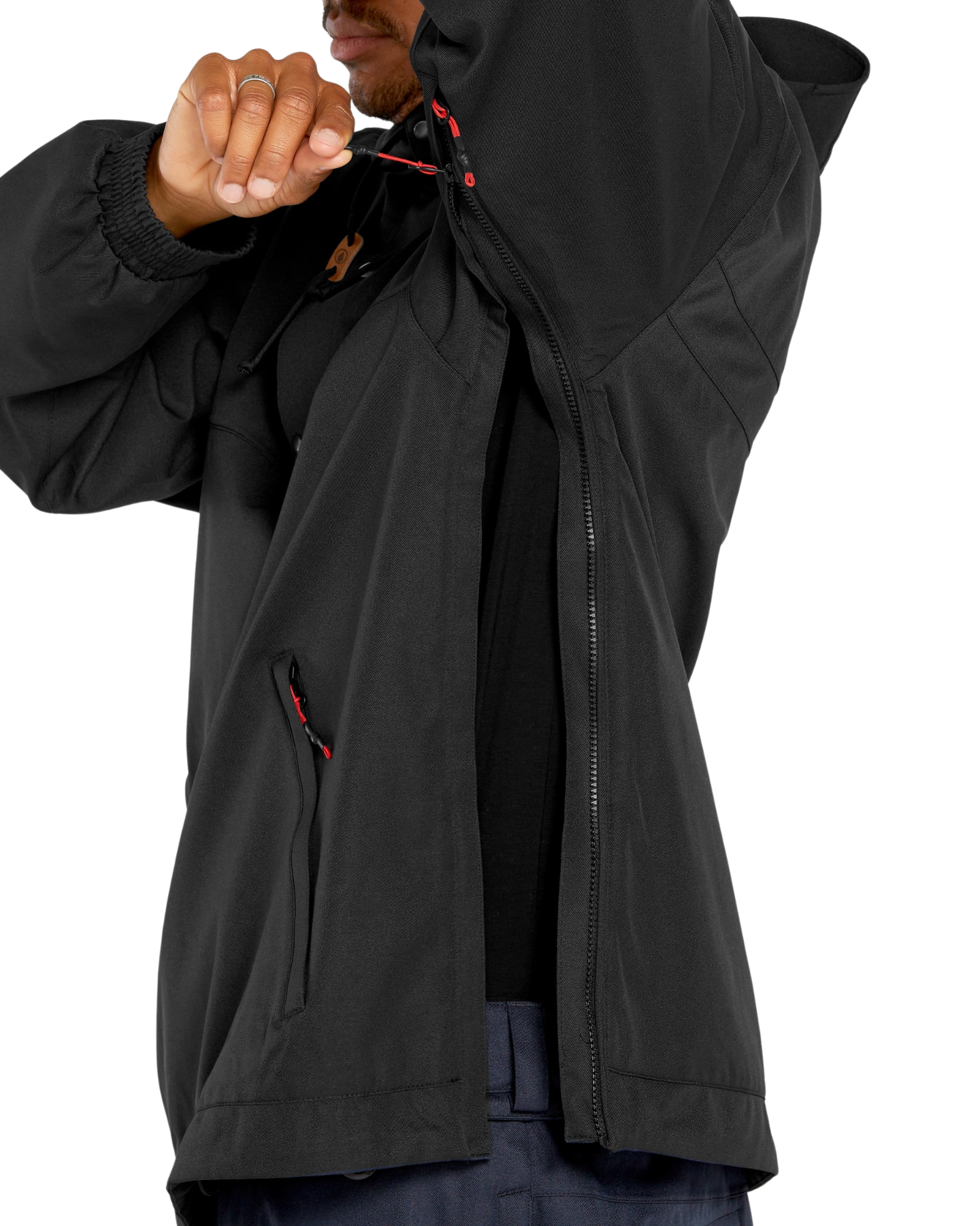 Volcom Longo Pullover Unisex Snow Jackets - Trojan Wake Ski Snow