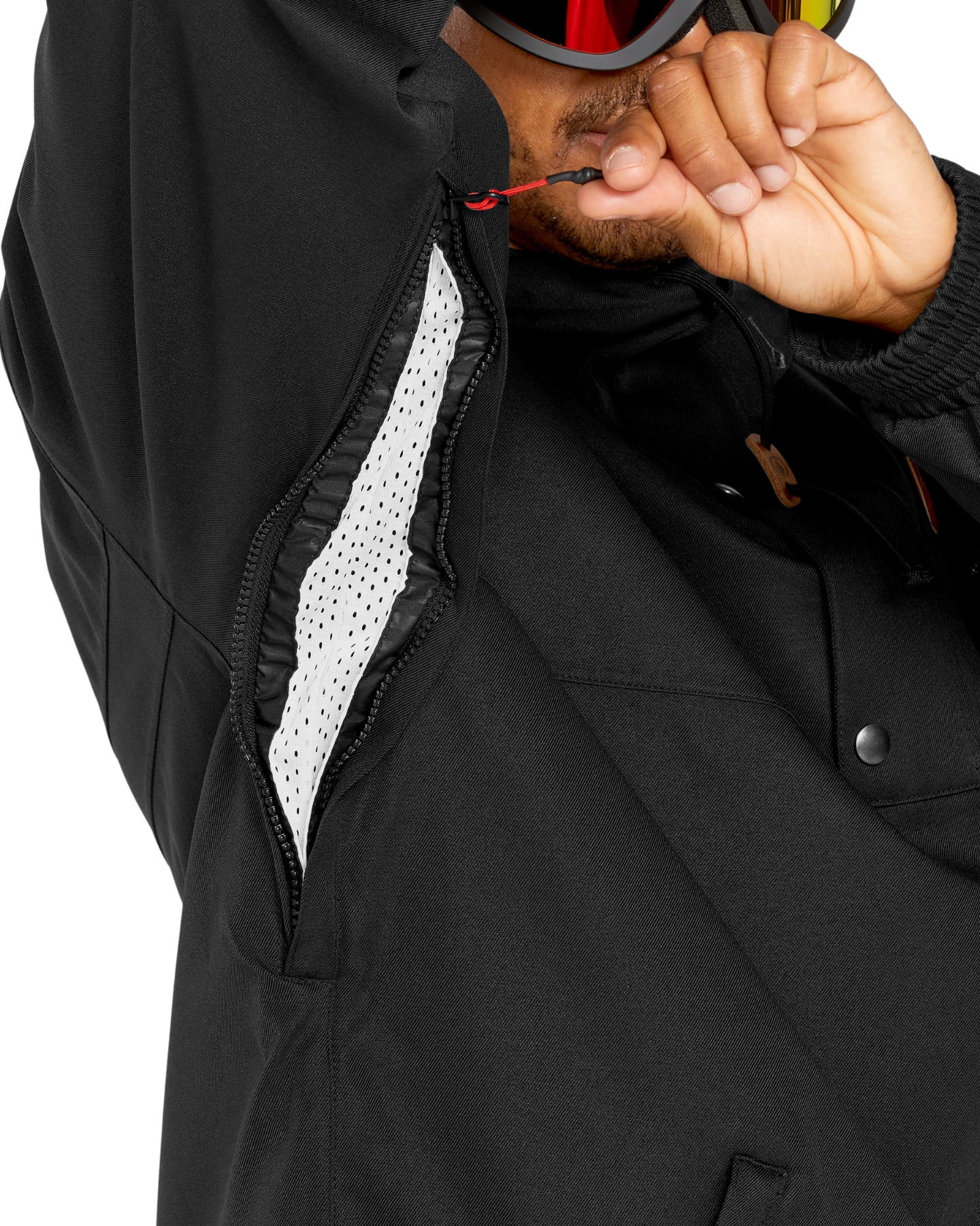 Volcom Longo Pullover Unisex Snow Jackets - Trojan Wake Ski Snow