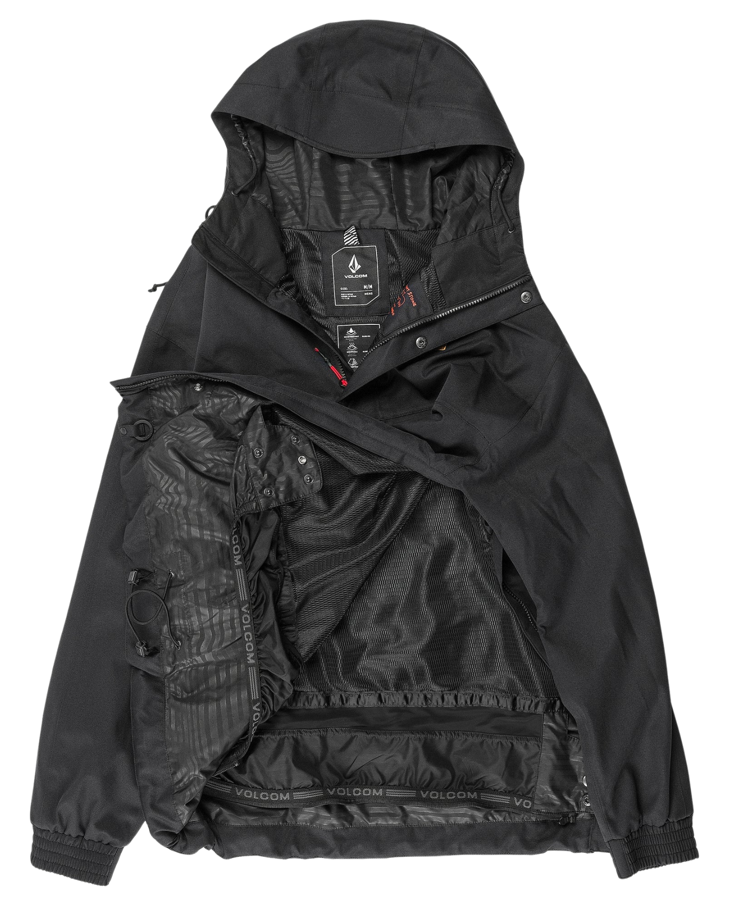 Volcom Longo Pullover Unisex Snow Jackets - Trojan Wake Ski Snow