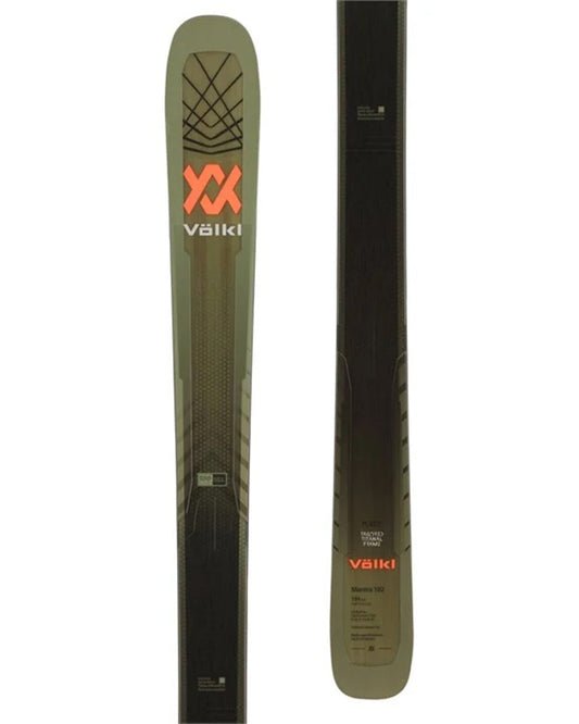 Volkl Mantra 102 Flat Snow Skis -(Size 184) Snow Skis - Trojan Wake Ski Snow