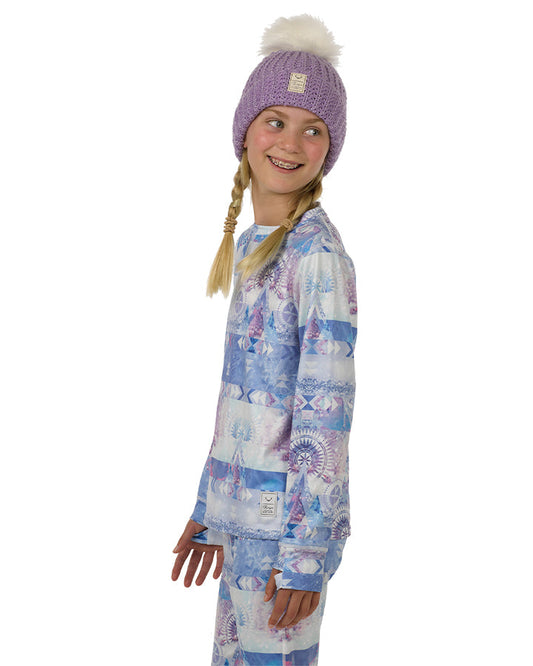 Rojo Jyndie Girl's Crew Neck Thermal Top - Eira Thermals - Trojan Wake Ski Snow