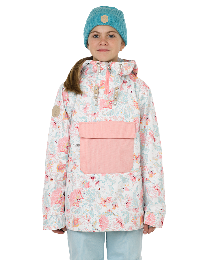 Rojo Hazel Girl's Snow Jacket - Royale Snow White - 2023 Snow Jackets - Trojan Wake Ski Snow