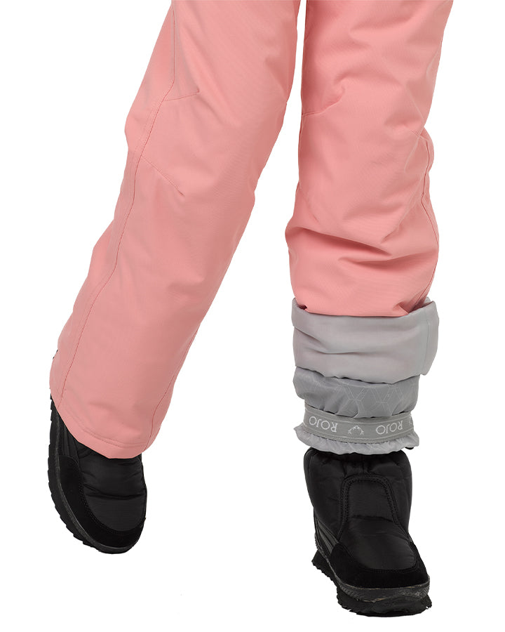 Rojo BF4EVA Girl's Snow Pant - Pink Icing - 2023 Snow Jackets - Trojan Wake Ski Snow