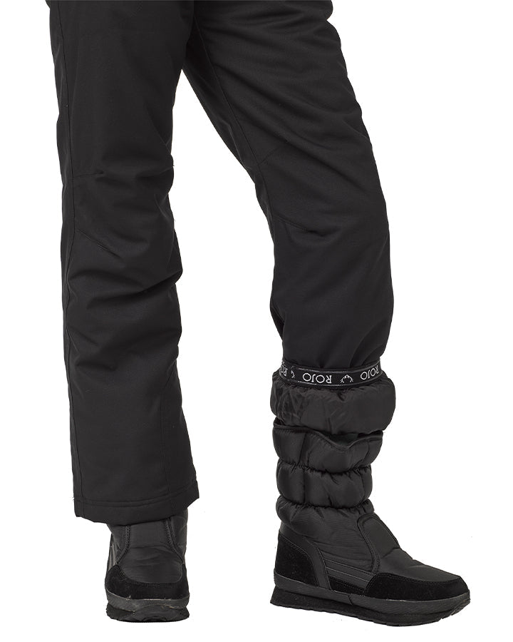 Rojo BF4EVA Girl's Snow Pant - True Black - 2023 Snow Jackets - Trojan Wake Ski Snow